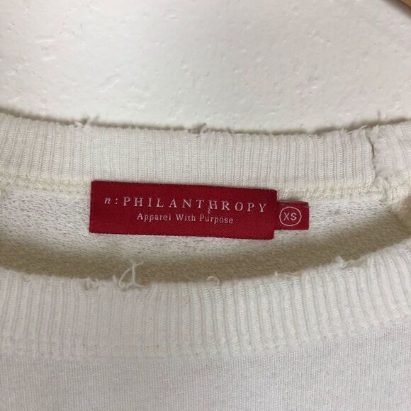 n:Philanthropy Sweatshirt womens extra small Montreal Star - Picture 5 of 8